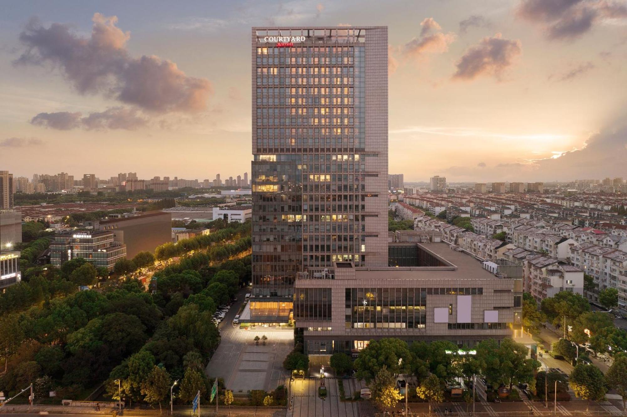 Courtyard By Marriott Shanghai Jiading Buitenkant foto